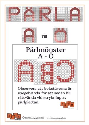Pärlmönster A-Ö