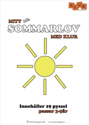 Mitt lilla sommarlov pysselhäfte